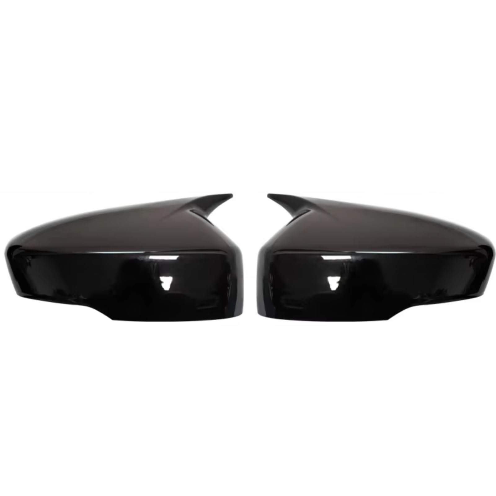 Compatible With Mitsubishi For Eclipse For Cross 2018 2019 2020 2021 2022 2023 Car Side Door Rearview Mirror Cover Cap Trim Accessories Door For Wing Mirror Cap(Carbon Look)