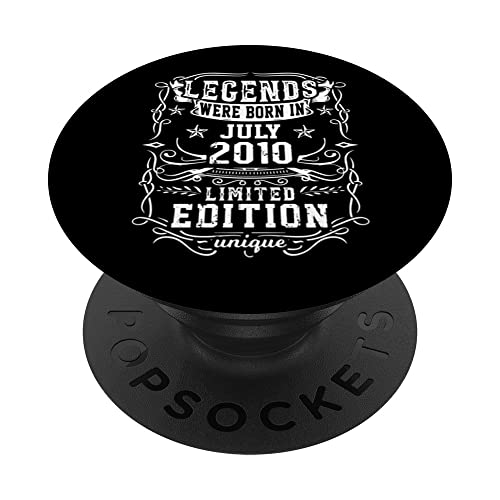 Cumpleaños Julio 2010 Edición Limitada Regalo Legend July PopSockets PopGrip Intercambiable