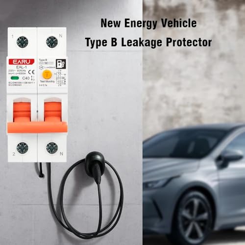 Disjoncteur différentiel Type B 40A 30mA pour protection de borne de recharge EV