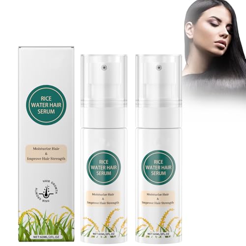 Spray Para El Crecimiento Del Cabello, Sérum Capilar De Agua De Arroz Spray De Agua De Arroz Contra La Caída Del Cabello. Sérum Para El Crecimiento Del Cabello Para Nutrir Y Suavizar El Cabello