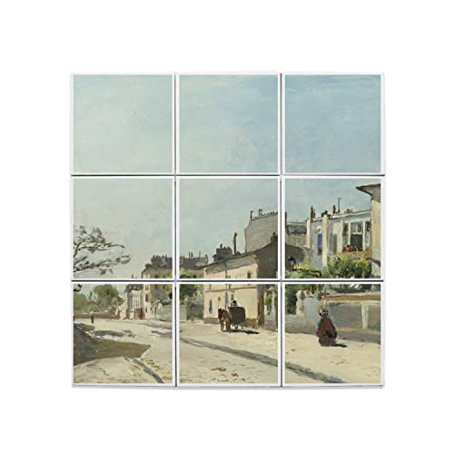 Carreaux céramique décoratif pour raviver un mur terne avec une peinture urbaine vibrante