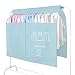 OTraki Copertura Stender Appendiabiti 90 x 110 cm Copri Abiti da Armadio Antipolvere Telo Copertura Protettiva per Vestiti Camicia Costumi Cappotti (Azzurro)