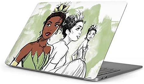Skinit Decal Laptop Skin Compatible with MacBook Pro 16in (2019-20) - Officially Licensed Disney Princess Tiana Sketch Design