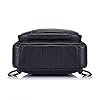 Hebetag Leather Sling Bag Backpack for Men Women Crossbody Shoulder Chest Day Pack Backpacks Daypacks Outdoor Travel, Black #4