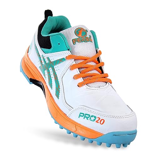 Image of FEROC PRO Strike Rubber Stud Cricket Shoes