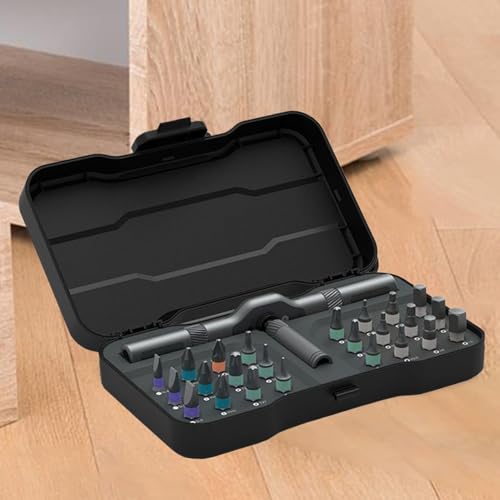 Jeu de bits de tournevis magnétique compact avec 24 embouts interchangeables - 4