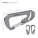 MecArmy EH3 EDC Keychain Carabiner Pry Bar/Hex Wrenches/Bottle Opener(Titanium)