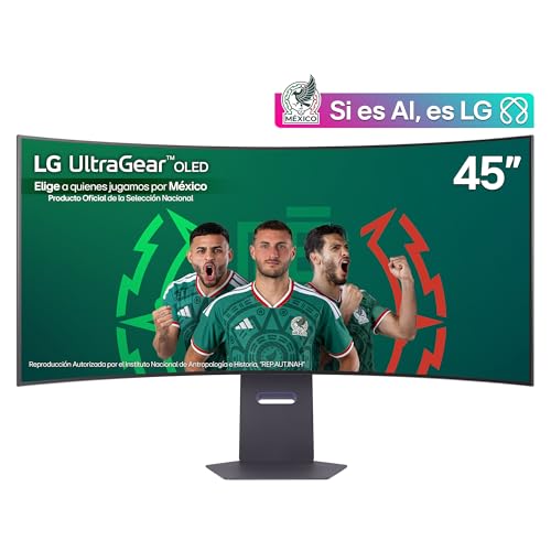 LG Monitor 45" Ultragear™ OLED WQHD 240Hz 0.03ms G-Sync Compatible 800R Curved Gaming Monitor with webOS