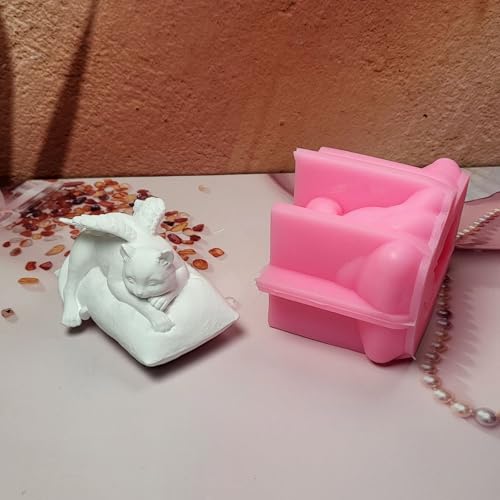 Moule en silicone pour bougies en résine époxy et savon