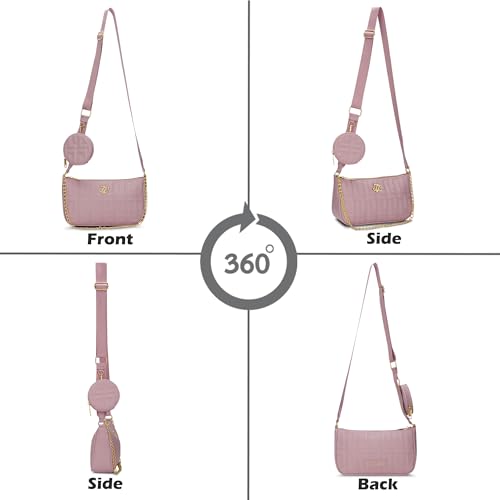Image of Lavie Signature Women's Quilt Pagan Crossbody Sling Bag | Ladies Purse Handbag | Gift For Women
