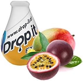 Drop-it Beverage Flavor Mango Passion Fruit, yellow, 12x13ml