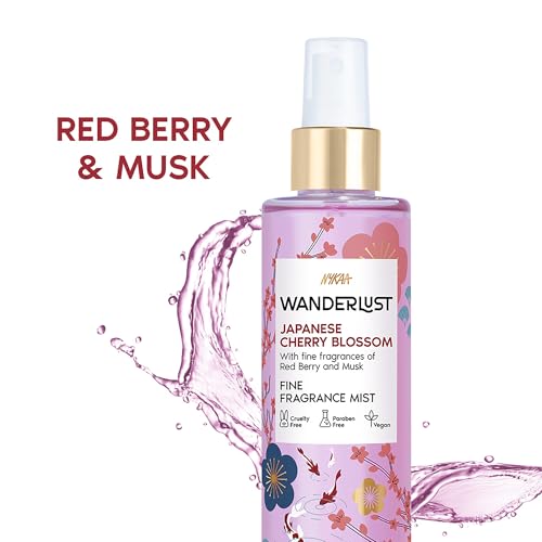 Image of Wanderlust Japanese Cherry Blossom Fine Fragrance Mist 200ml