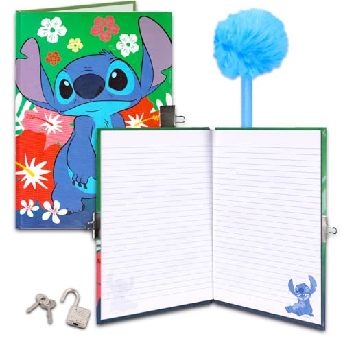 Carnet de notes Stitch avec cadenas pour protéger les secrets des enfants - 5