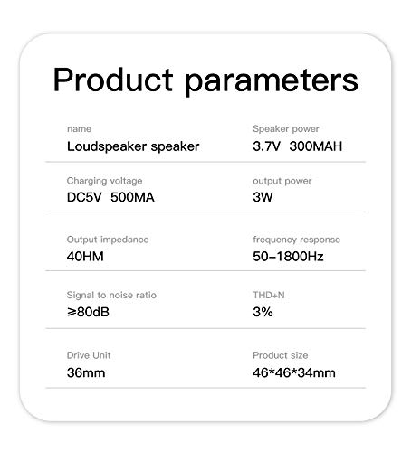 EAVO Mini Portable Speakers, 3W 36mm Microphone Speaker Line-in Speaker with 3.5mm Aux Audio Jack and Plug in Clear Bass Micro for Smart Phone, pad, Tablet, Laptop, Computer. - Thumbnail 6