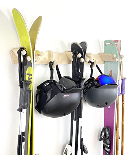 Pro Board Racks Apres Ski Wall Rack (Holds 3 Sets Of Skis) #TOP2