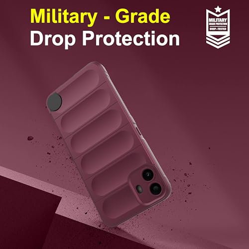 Image of amazon basics Back Case Cover for CMF by Nothing Phone 2 Pro | Compatible for CMF by Nothing Phone 2 Pro Back Cover | Liquid Silicon Magic Case with Camera Protection | Plum
