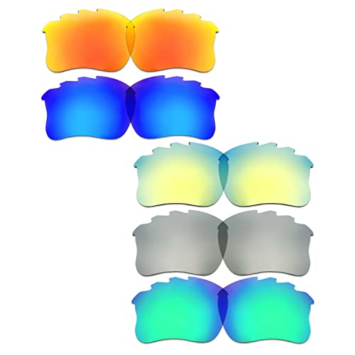 Verres pour Oakley Flak Jacket XLJ Vented finition haute précision