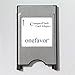 Onefavor Compact Flash to PCMCIA Ata Adapter CF to PC Card Adapter PCMCIA Ata Adapter for Cf 2 Card (Come with 512MB CF Memory Card)