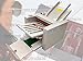 INTSUPERMAI 110V Automatic Paper Folding Machine, 4 Folding Plates, Multiple Folding Forms, Max Speed 262ft/min, Z Fold Paper Folding Machine for Manuals Document Business Letters