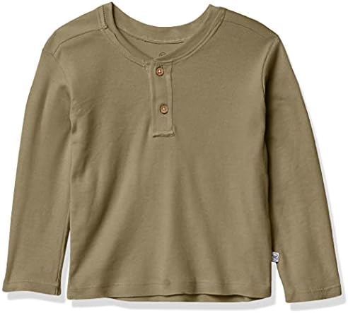 HonestBaby Rib Long Sleeve Henley image 4