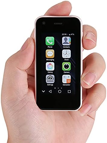 Unlocked Quad Core Mini Smartphone (2.5in,3G, Pink)