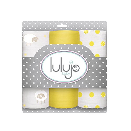 Lulujo, Mussole per Bambini, Sunshine Yellow (Set