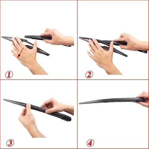 Limpiaparabrisas trasero para Renault Grand Scenic brazo de coche 6