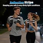 Weighted Vest, 6lb/8lb/12lb/16lb/20lb/30lb for Men, Women with Reflective Stripe, Weight Vests Adjustable for Workout, Strength Training, Running, Fitness, Muscle Building, Weight Loss clearance - Image 3