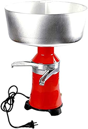Separador centrífugo de crema de leche eléctrico 80L/H Máquina separadora de batidos de mantequilla de acero inoxidable para convertir leche cruda o entera en crema y leche descremada