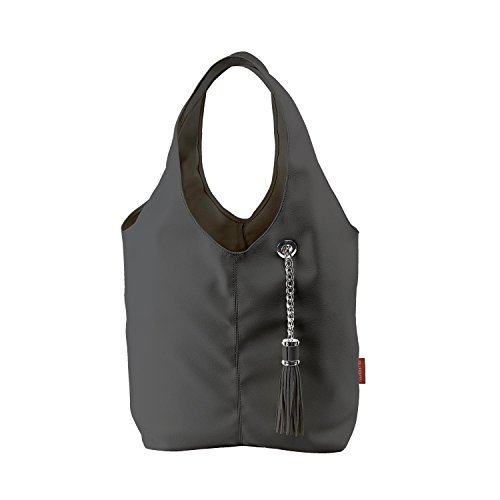 Image of BURGAN Magnus Hobo Bag | Handmade Genuine Suede and Vegan Faux Leather Handbags