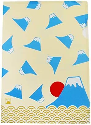 Frontia A4 Size 8.27" x 11.69" Clear Plastic Folder Fuji-yama Japan Import