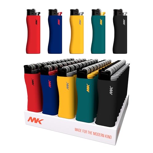Encendedor recargable MK, pack 50 unidades miniatura 1