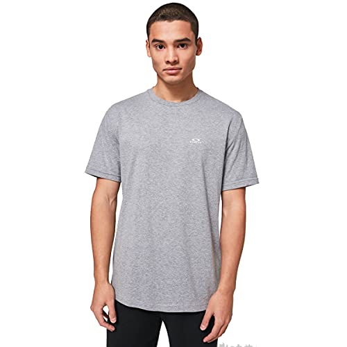 Oakley Men's Relaxed Short Sleeve Tee, New Granite Hthr, X-Large #TOP1