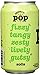 Culture Pop Lemon Lime & Cardamom Probiotic Soda, Plant Based, 12 Fluid Ounces (Pack Of 12)