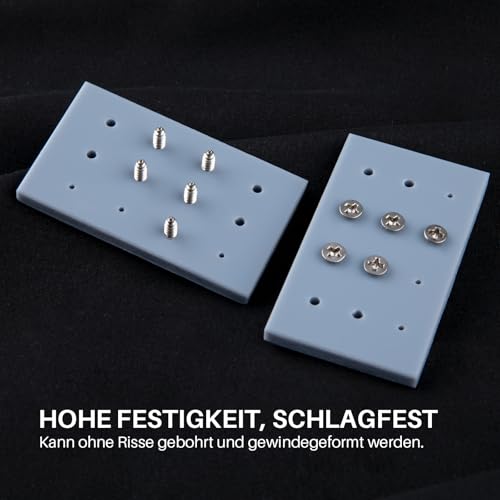 ELEGOO ABS-Like Resin 3.0 Pro, Harz für 3D-Drucker mit Höherer Kratzfestigkeit, 405nm UV Harz für MSLA/DLP/LCD-Drucker, Schnelle Aushärtung, Hohe Präzision, Nicht Spröde, Weiß 1000g