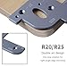 RGYBAO Aluminum Alloy Edges Trimming Tool For Woodworking, Floor, Window, Smooth Finishing on Furniture Quick & Easy Operations