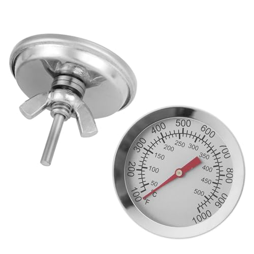 NAVESO 2 Pack BBQ Thermometer, Edelstahl Grill Thermomete, Räucherthermometer, Grillthermometer, Doppelte Temperaturanzeige 50-500℃/100-1000℉ für Alle Grill/Smoker – Bild 7