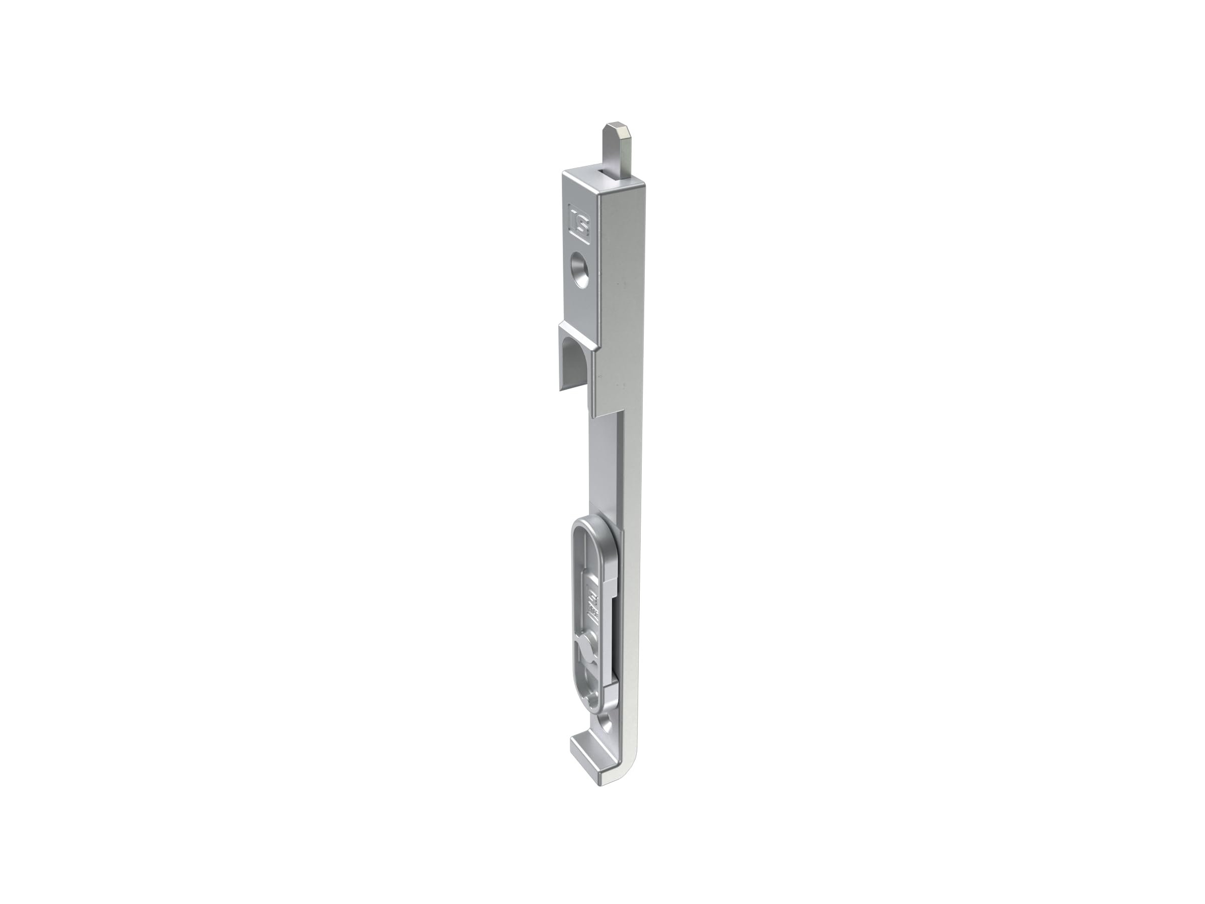 Siegenia Favorit Edge Bolt Corner Bolt Favorit Bottom or Top (Top VSO 302033), Silver, obern VSO 302033