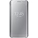 Produktbild Samsung Handyhülle Schutzhülle Protective Case Cover mit Clear View Klarsicht Cover für Galaxy S6 Edge, silber