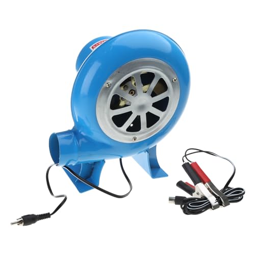 Soplador de aire para barbacoa, 12 V, portátil, ligero, eléctrico, para cocinar al aire libre, camping, senderismo, picnic, herramientas, accesorios
