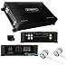 Orion ZT5000.1D ZTREET Series 1-Channel 5000W Max Class D Monoblock 1-OHM Stable Car Audio Amplifier Remote Bass Knob/Free ALPHASONIK Earbuds