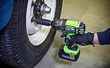 Sealey 18V 1/2" Sq Drive Cordless Impact Wrench - Green - Image 7
