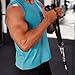 HIUOUIH Cuerda Triceps Biceps Cuerdas Triceps Nylon Cuerda Triceps Polea Tracción con Mango Equipos de Entrenamiento de Tríceps para Aparatos Fitness en Casa Imagen de HIUOUIH Cuerda Triceps Biceps Cuerdas Triceps Nylon Cuerda Triceps Polea Tracción con Mango Equipos de Entrenamiento de Tríceps para Aparatos Fitness en Casa