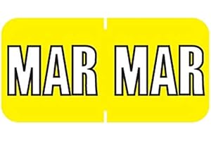 File Folder Month Labels: March