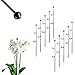 Produktbild KADAX Blumenstütze, 10 Stück, Pflanzenstütze aus Stahl, Höhe: 50 cm, dekorative Stützstäbe für Orchideen, Blumen, Pflanzen, Zimmerpflanzen, Blumentopf, Rankhilfe, Rankstäbe (Kugel)