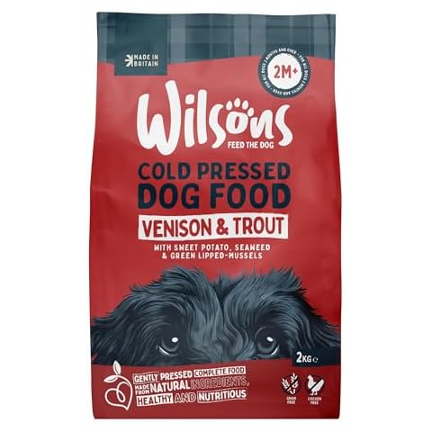 Wilsons Cold Pressed Dog Food with Venison & Trout Cover