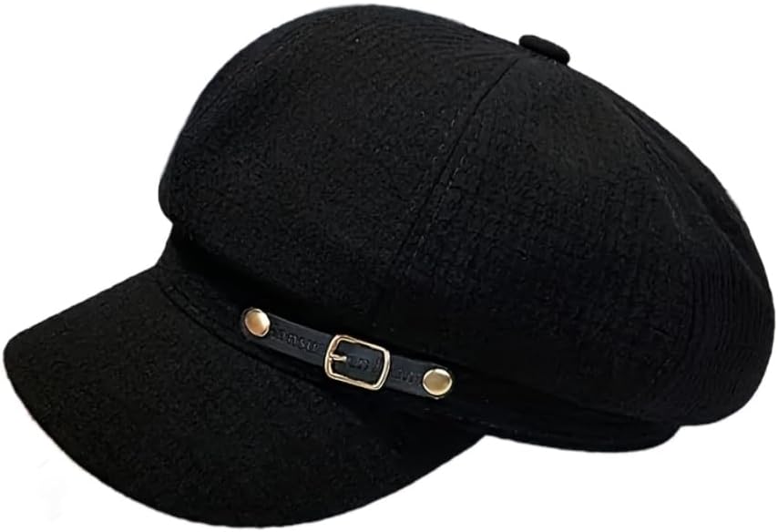 Elegant Lightweight Breathable Cap - 1pc Classic Newsboy Hat Solid Color Fashionable Hats for Women