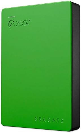 Seagate Game Drive for Xbox Green External Hard Drive Xbox One & 360 USB 3.0 (Renewed), Capacity:4.000GB (4TB)