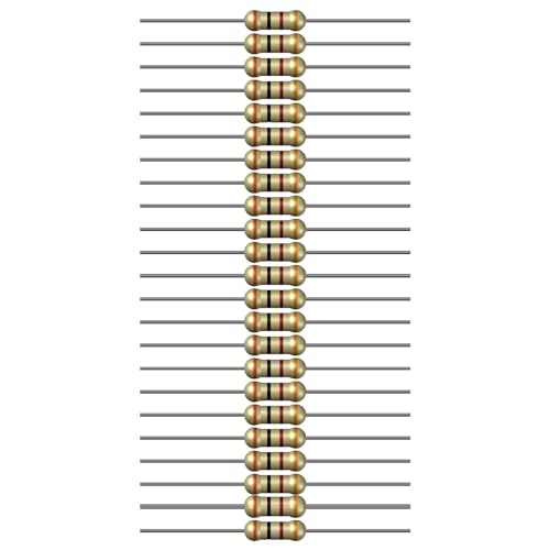 Image of 390 Ohm Resistor 1 /4W 5% Tolerance, Pack of 100 (390 Ohm)