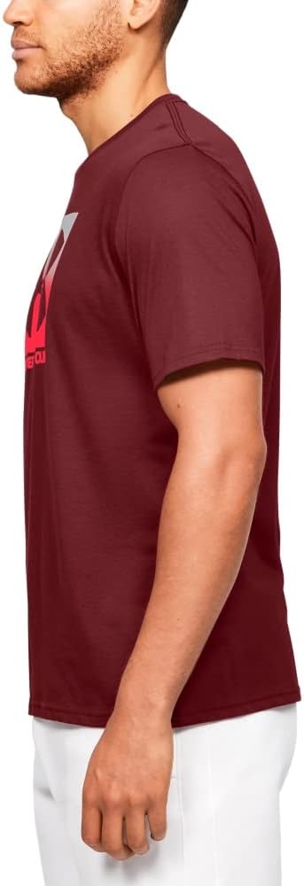 Under Armour Men's Sportstyle Logo Short Sleeve T-Shirt Cordova (615)/Beta Medium